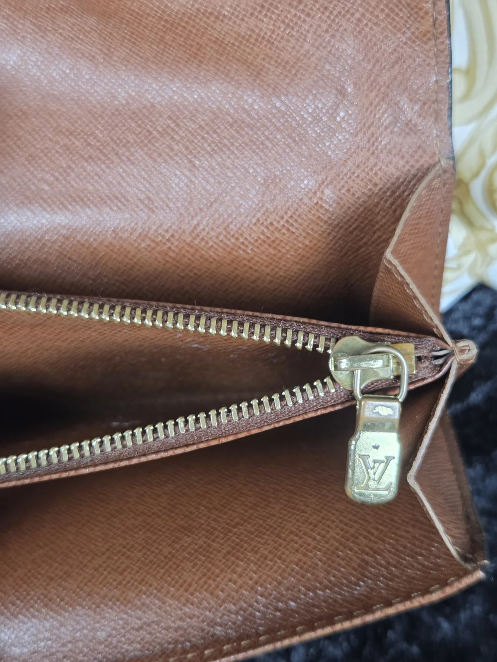 Louis Vuitton Monogram Trésor Bifold Wallet Vintage Made in Spain